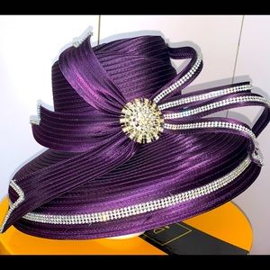 Church Hat - Purple
